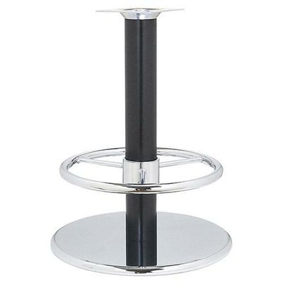 スチールベーススタンドイス脚（足掛付） ベースサイズ：A400φ×高さ700迄指定可 品番：RSQ 塗装カラー：141-STP ポール：76φ