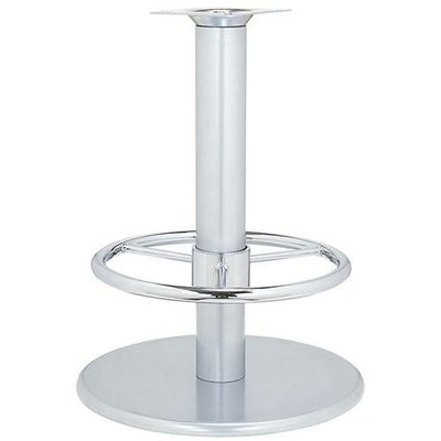 スチールベーススタンドイス脚（足掛付） ベースサイズ：A400φ×高さ700迄指定可 品番：RSQ 塗装カラー：881-STP ポール：76φ