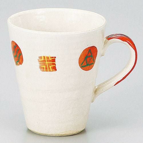 粉引小紋マグ φ9.2×10.5cm(290cc) 552-039