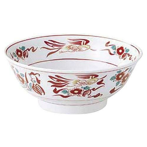 花鳥6.8反高台丼 21×8.4cm 593-059