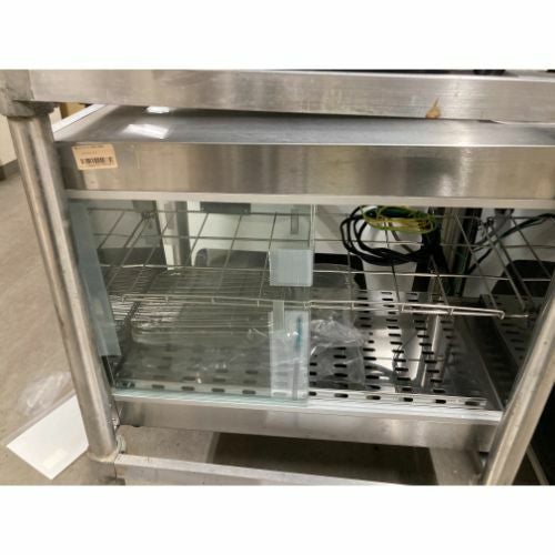 業務用/新品】 ニチワ ホットショーケース HSC-500F 背面引き違い戸 幅