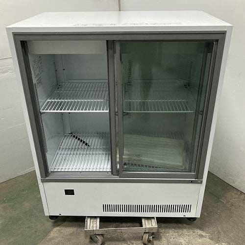 業界最長1年保証】【中古】冷蔵ショーケース スライド扉 サンデン