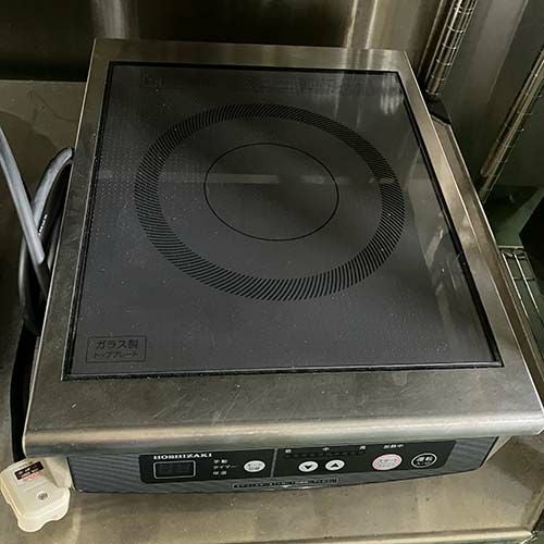 MIH-03C 【マルゼン】IH調理器 卓上型 単機能3kW 幅450×奥行600×高さ