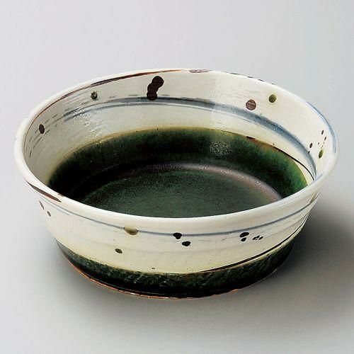 織部乱線切立鉢大 φ16.1×5.6cm 257-059