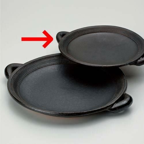 黒陶櫛目7号陶板 26×φ21×4cm 388-259