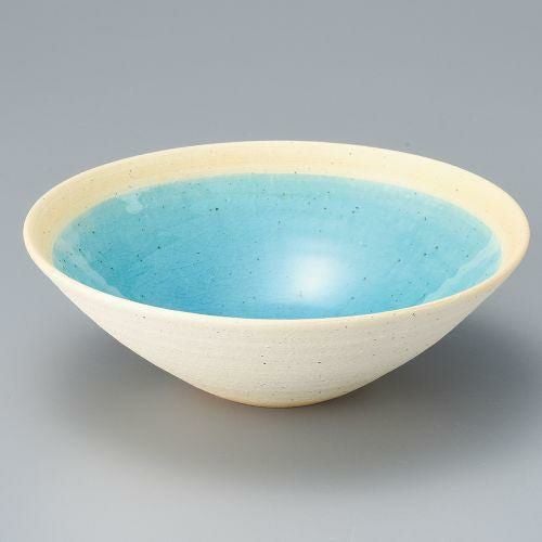 焼〆ブルー5.5丸鉢 φ16.5×5.5cm 043-089