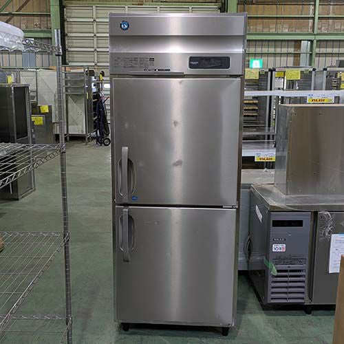 業界最長1年保証】【中古】縦型冷凍冷蔵庫 1凍1蔵 ホシザキ HRF-75AT