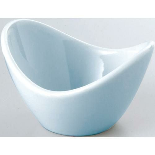 8cm Ｖボール 青白磁