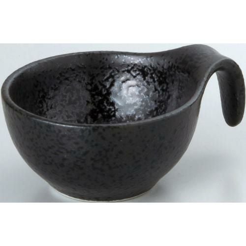 9cm 手付プチボール 黒耀