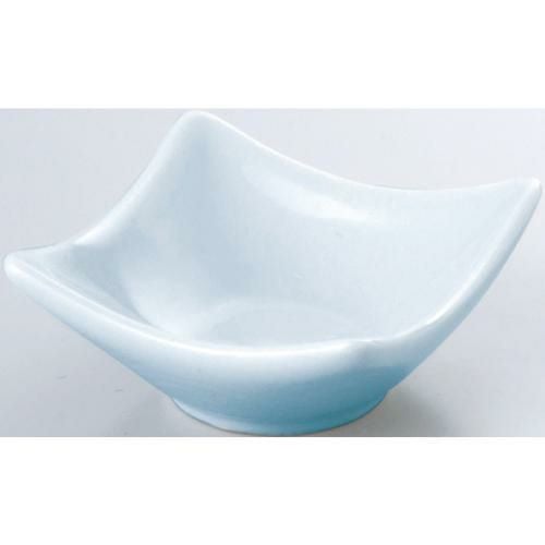 7cm 正角皿 青白磁
