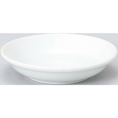 白中華メタ玉13cm 深皿