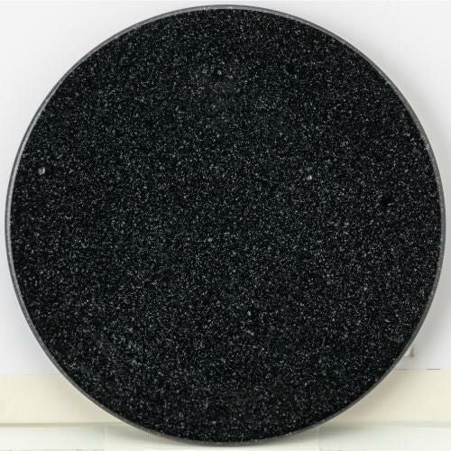 ピアット 黒御影 22cm 平皿 (9-29-2)