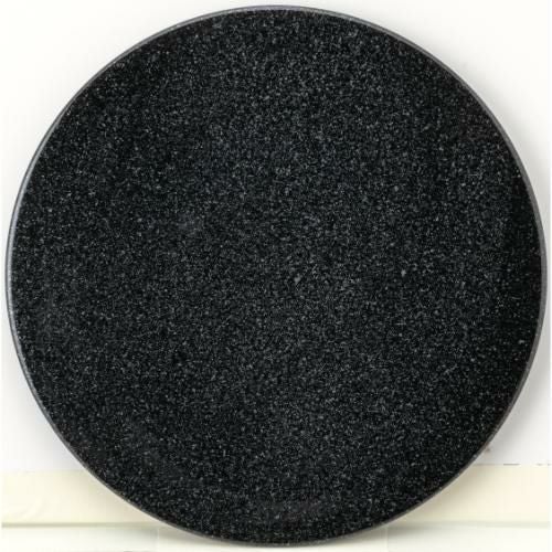 ピアット 黒御影25cm 平皿 黒御影/業務用