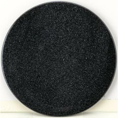 ピアット 黒御影25cm 平皿 黒御影/業務用