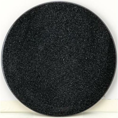 ピアット 黒御影25cm 平皿 黒御影/業務用