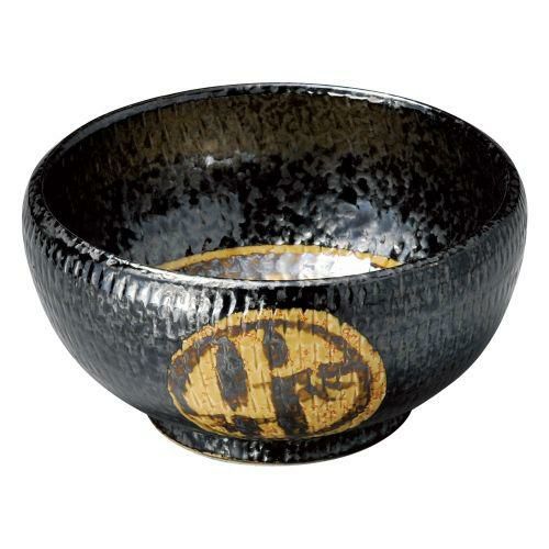 引出天目松竹梅5.5釜上丼 φ15.4×8.4cm 437-099