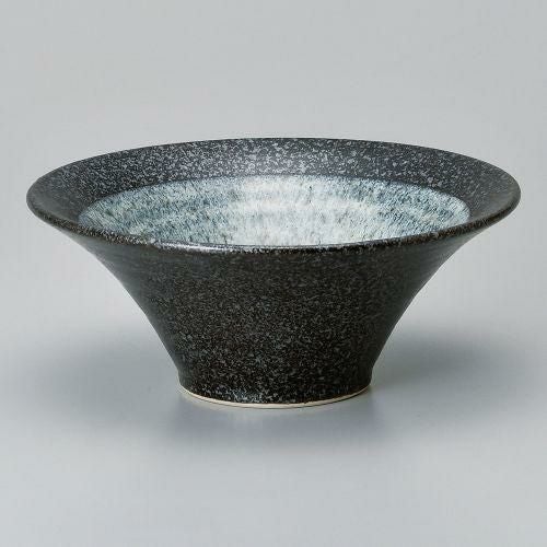 霜降り内ねずみ高台反7.0丼 φ21.8×9cm 607-039