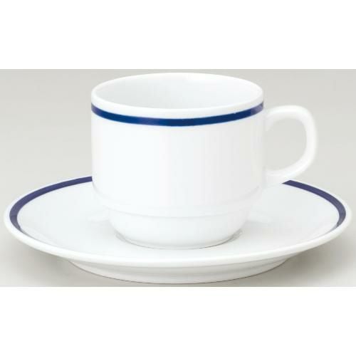 Dia Ceram インディゴブルー スタックコーヒー碗