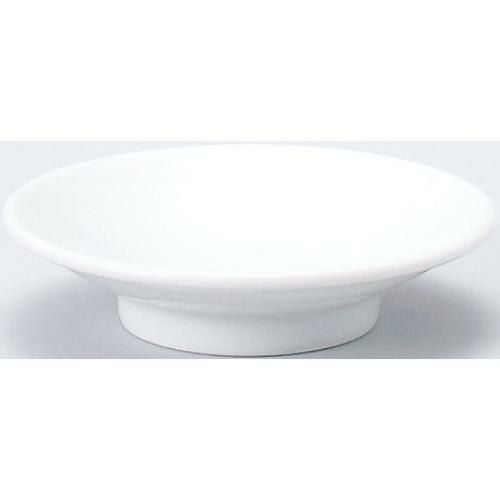 白中華メタ玉12cm 高台皿