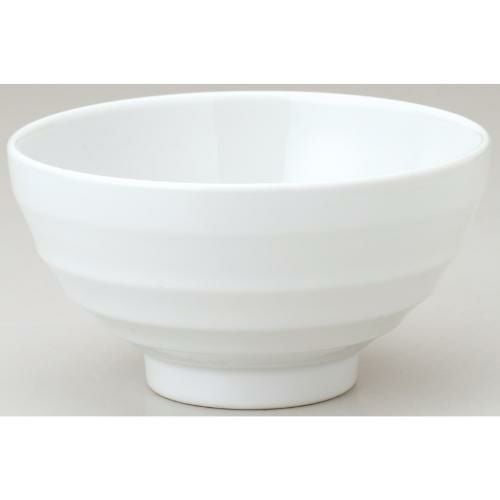 新多用丼16cm 線段丼 白