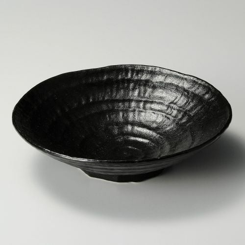 瀬戸黒8.5浅ボール φ26×4.3cm 246-069