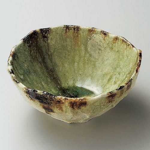 灰釉面取鉢 φ19.5×9.5cm 256-119