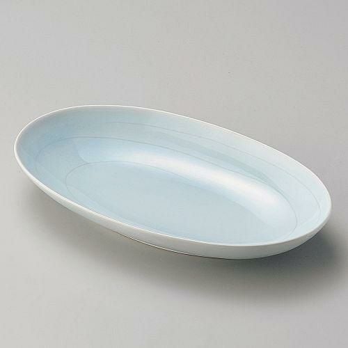 やよい楕円深皿 25×14.5×4cm 194-139