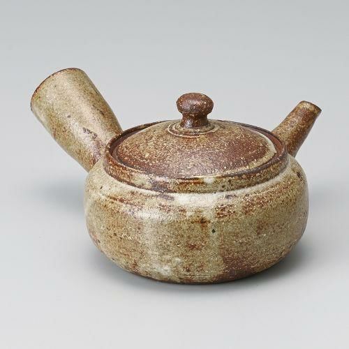 1.5合窯変浅急須 φ10.8×8.5cm(300cc) 373-069