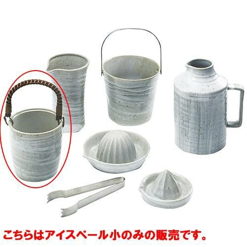 アイスペール小 青磁刷毛