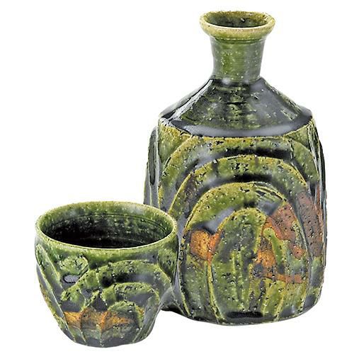 酒器セット　オリベうねり
