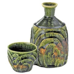 酒器セット　オリベうねり