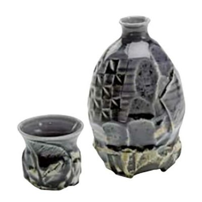 酒器セット　濃紫