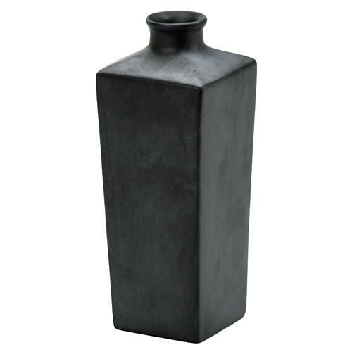 角徳利 黒マット