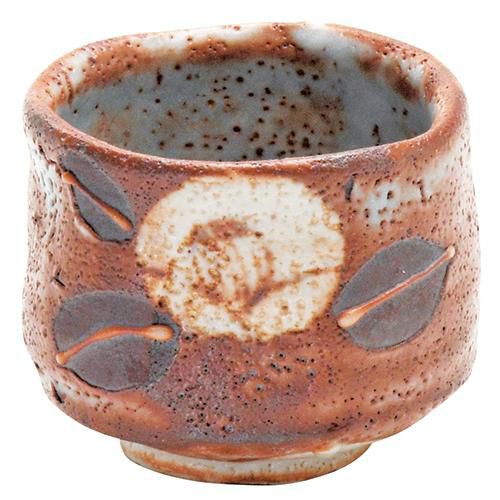 ぐい呑　赤志野