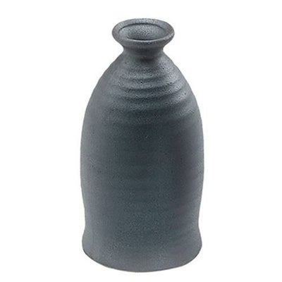 二合徳利　黒備前