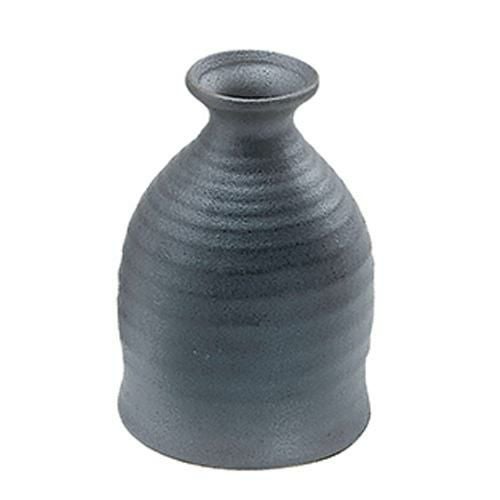 一合徳利 黒備前