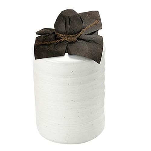 みみ付徳利 粉引斑点