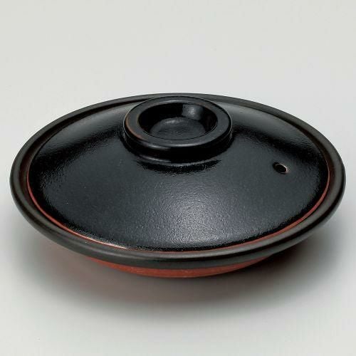 天目柳川鍋 φ17×6.5cm(身3.7cm) 387-159