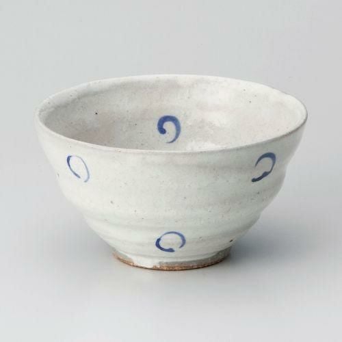 呉須丸紋茶碗 φ12×6.5cm 346-169