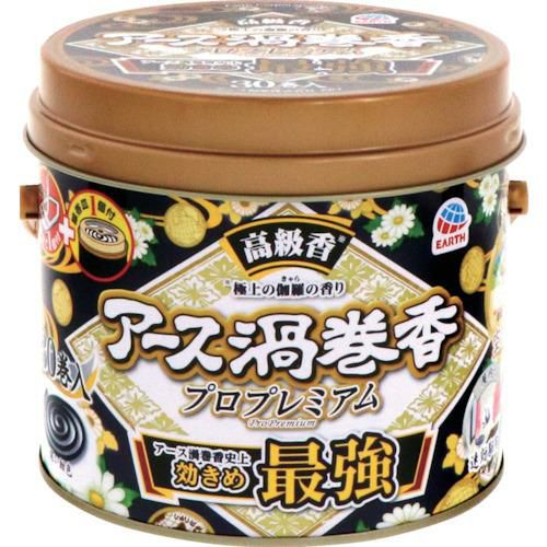 アース 渦巻香 プロプレミアム 30巻缶入 016416