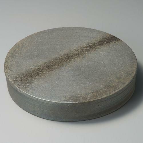 黒銀彩5.6台皿 17×17×3.5cm 037-219