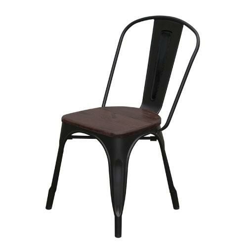 【即納可】 GLEEレギュラーチェア ブラック色 【テンポスオリジナル】 幅450×奥行540×高さ820 座面高さ：420(mm) 1年保証/