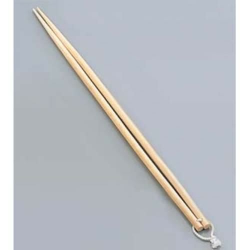 丸 菜箸 白 全長540