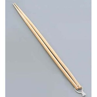 丸 菜箸 白 全長540