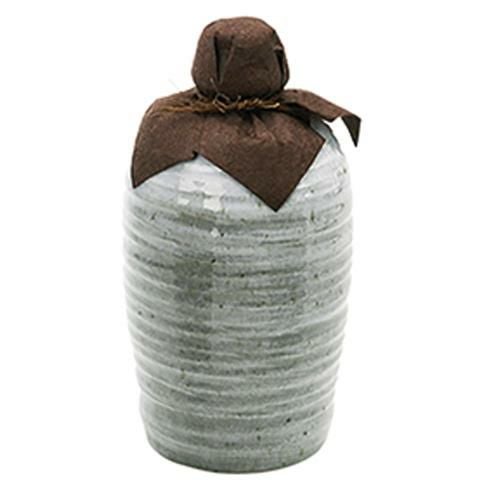 焼酎瓶 青磁刷毛