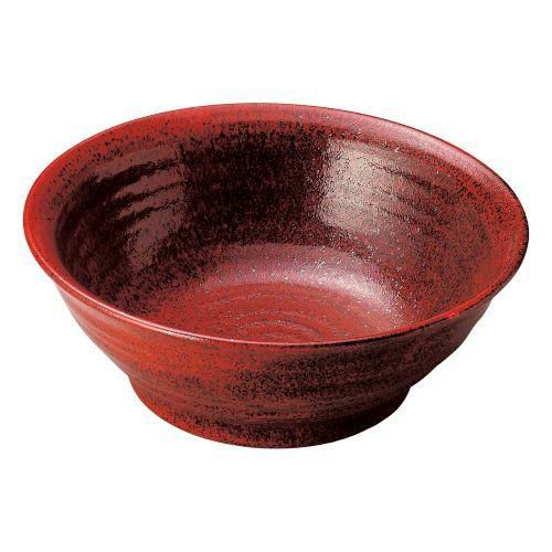釉朱特大鉢 φ32.5×12.5cm 238-049