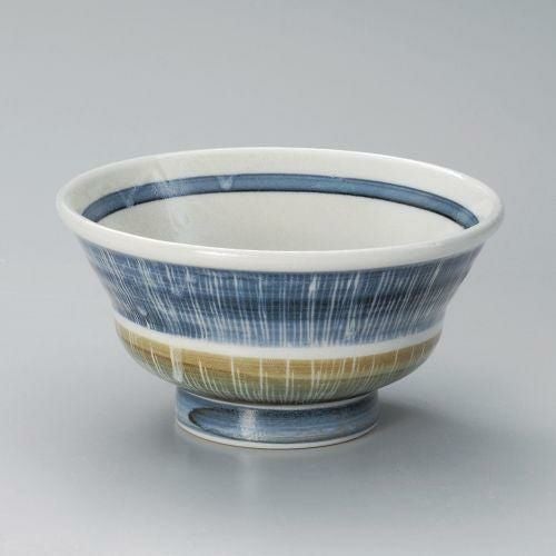 掻落二色十草5.5尻張丼 φ16.5×8.5cm 312-189