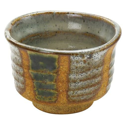 ぐい呑 織部十草