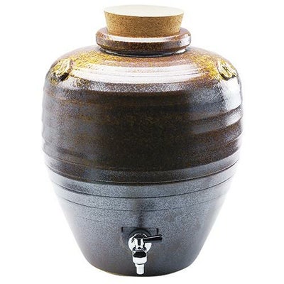 五升瓶　茶