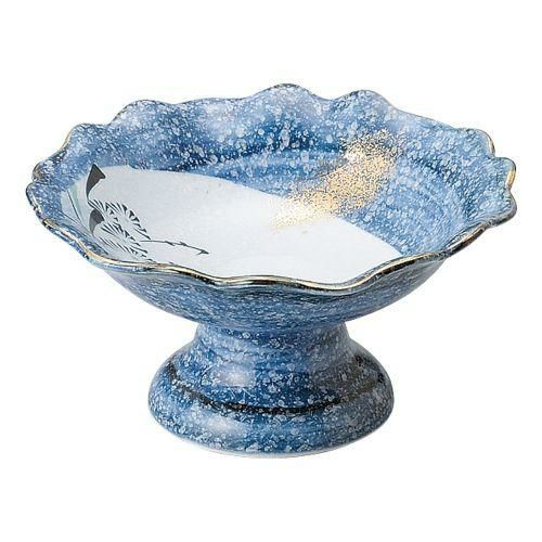 風月高台刺身鉢 φ15.5×8cm 023-189